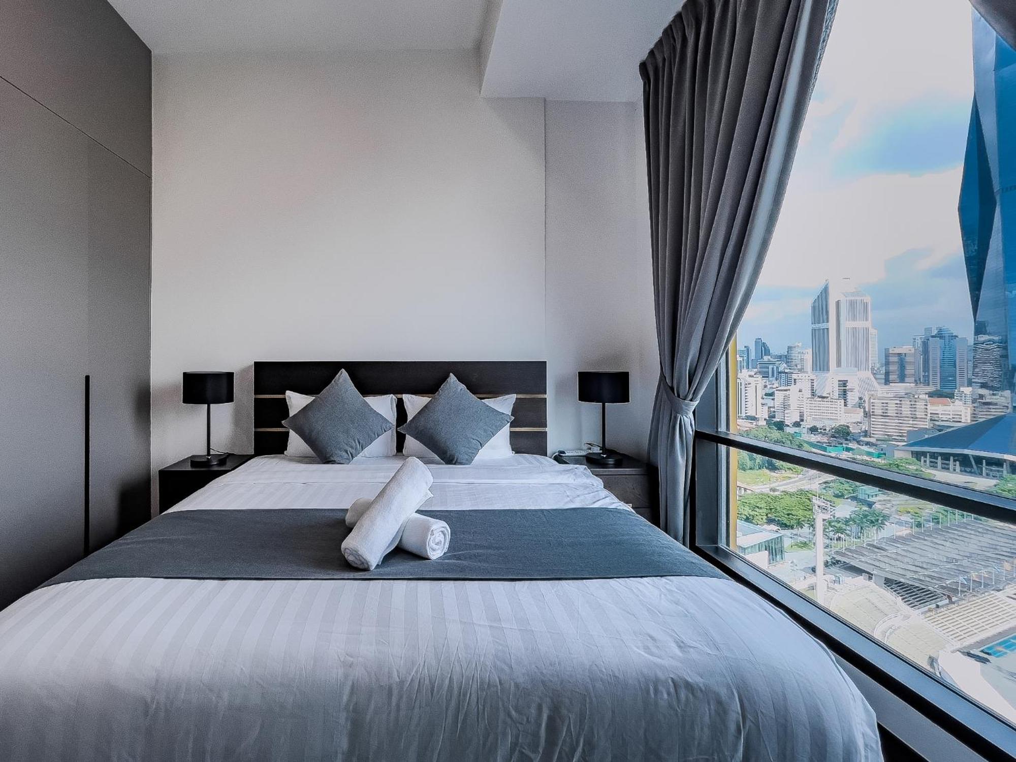 Landmark View – Standard Three Bedroom Apartment Balcony