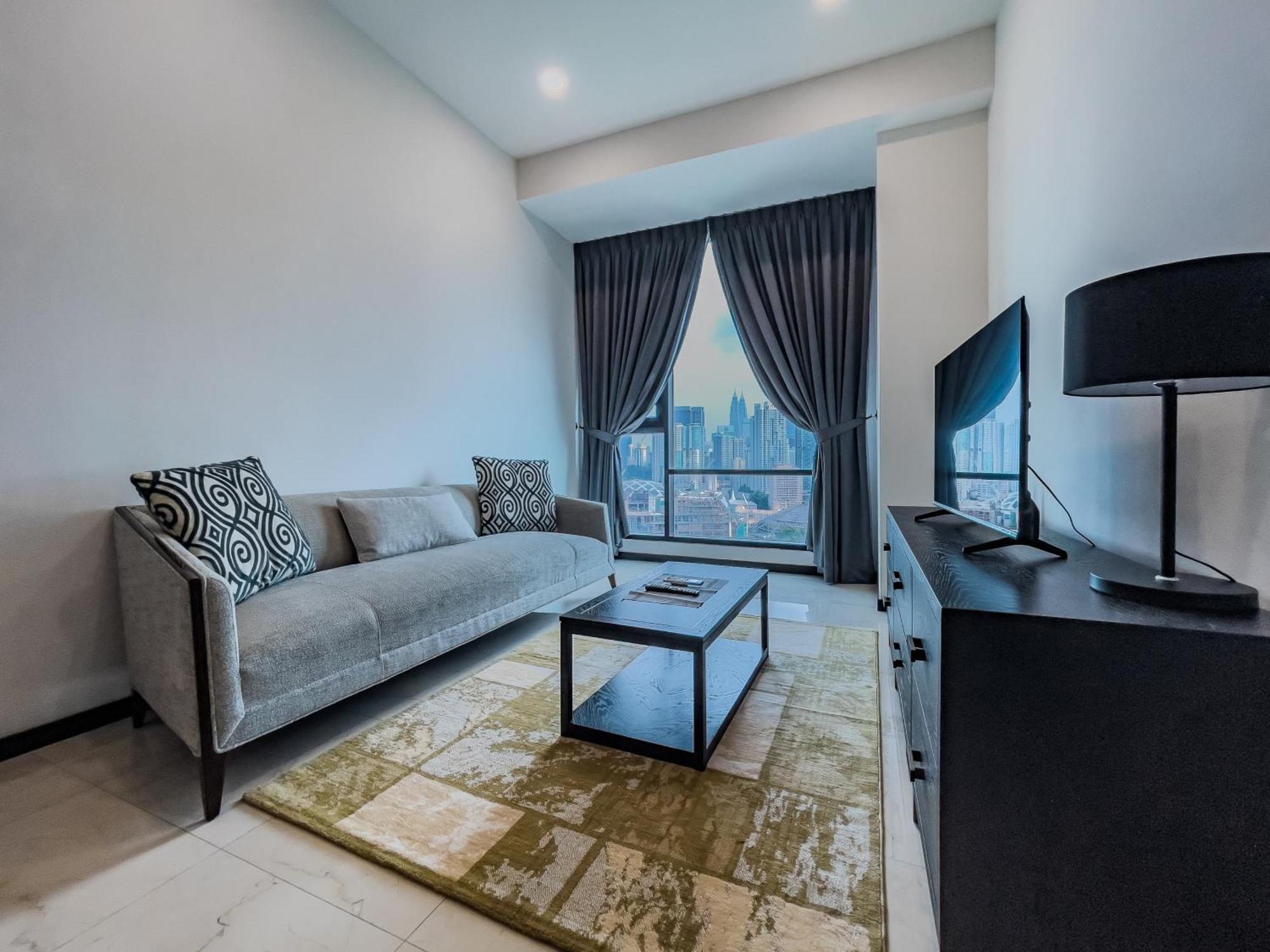 Landmark View – Standard Three Bedroom Apartment Balcony